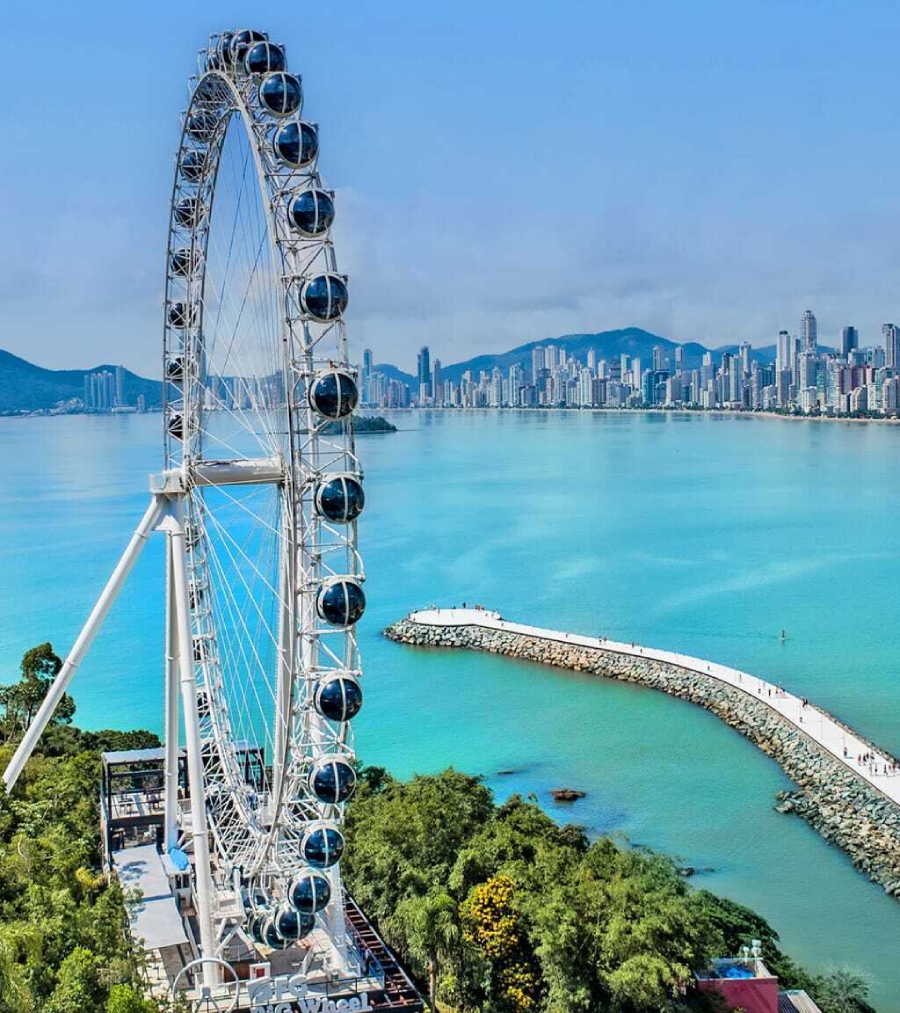 Pontos turísticos em Balneário Camboriú