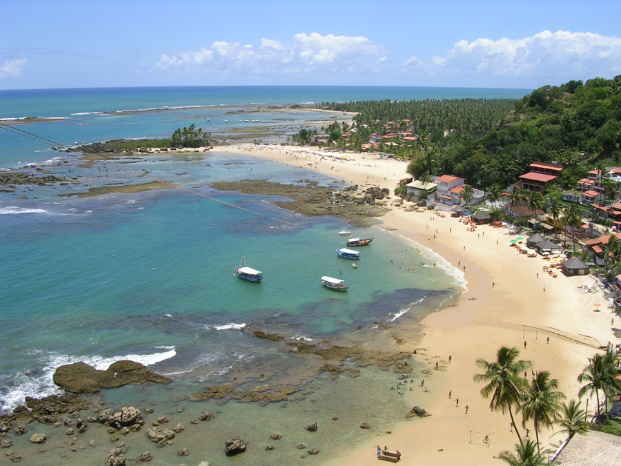 Melhores praias de Morro de São Paulo