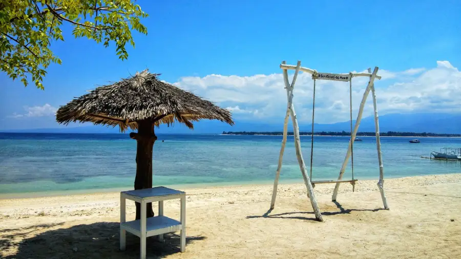 Praias paradisíacas na Indonésia