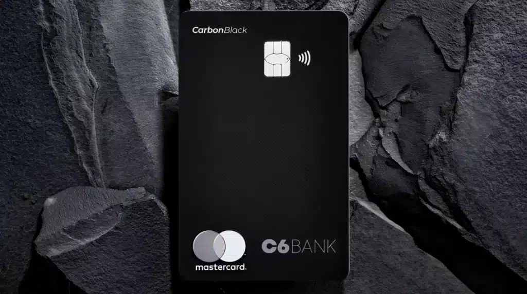 C6 Carbon Black para viajar mais - C6 Bank