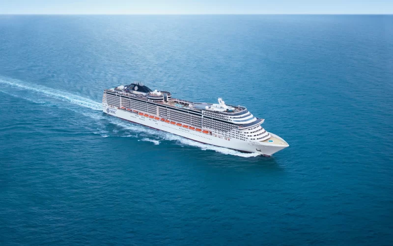 Navio Tempo Rei MSC