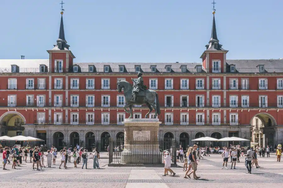Plaza Mayor, em Madrid