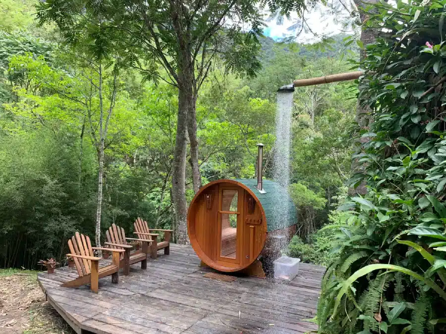 Refúgio na Serra da Bocaina, entre SP e Rio