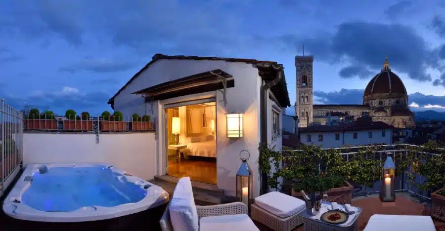 Hotel com vista para a cidade de Florença