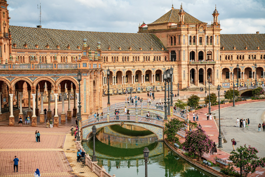 Arquitetura de Sevilla, Espanha, encanta nômades digitais