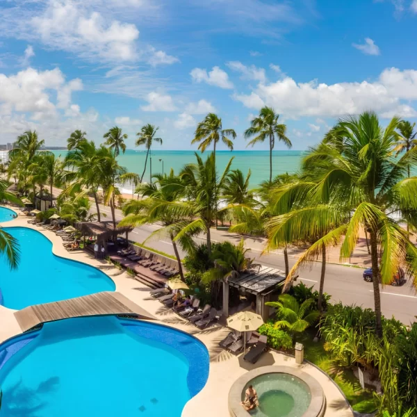 Ritz Lagoa da Anta: vista para o mar e sofisticação em um hotel de luxo na orla de Maceió
