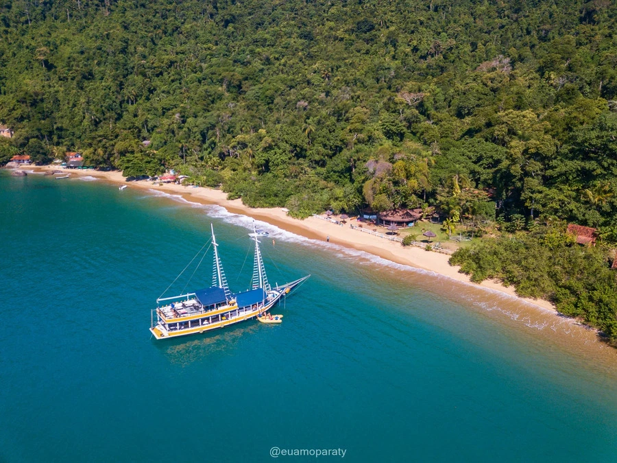 Praias Paradisíacas RJ e SP - Praia Vermelha, Paraty