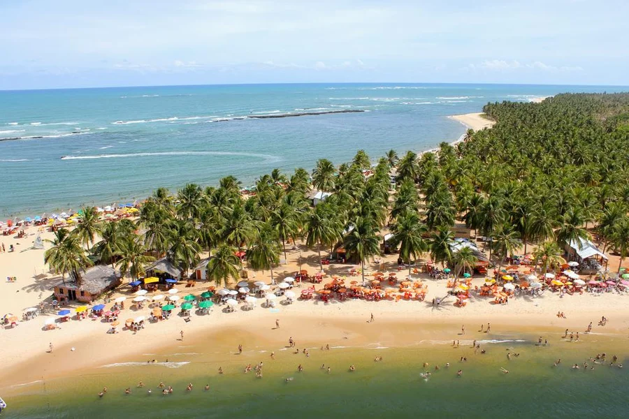 Praias em Alagoas - Praia do Gunga