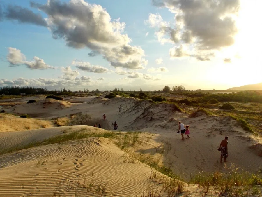 Dunas do Araçá, Ilha Comprida