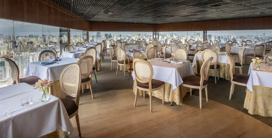 Restaurantes chiques em São Paulo - Terraço Itália