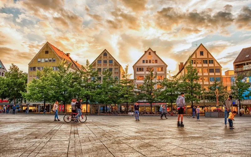 Ulm, cidade na Rota Romântica na Alemanha