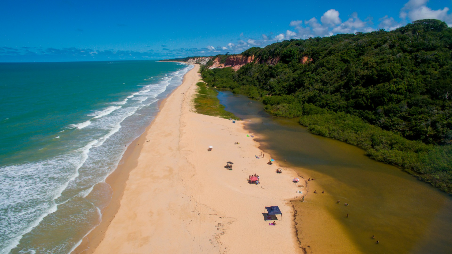 Praias do litoral da Bahia