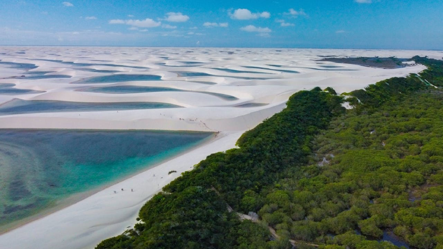 Pontos turísticos dos Lençóis Maranhenses