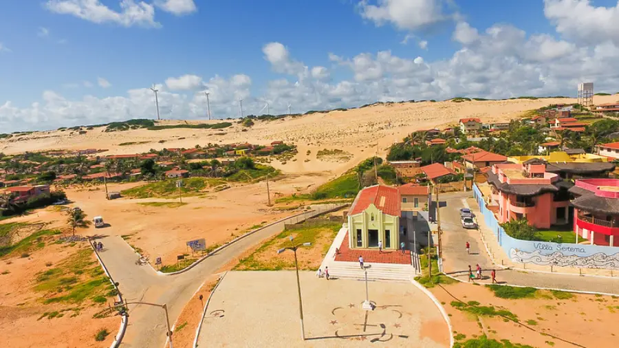 Igreja histórica em Aracati, no Ceará