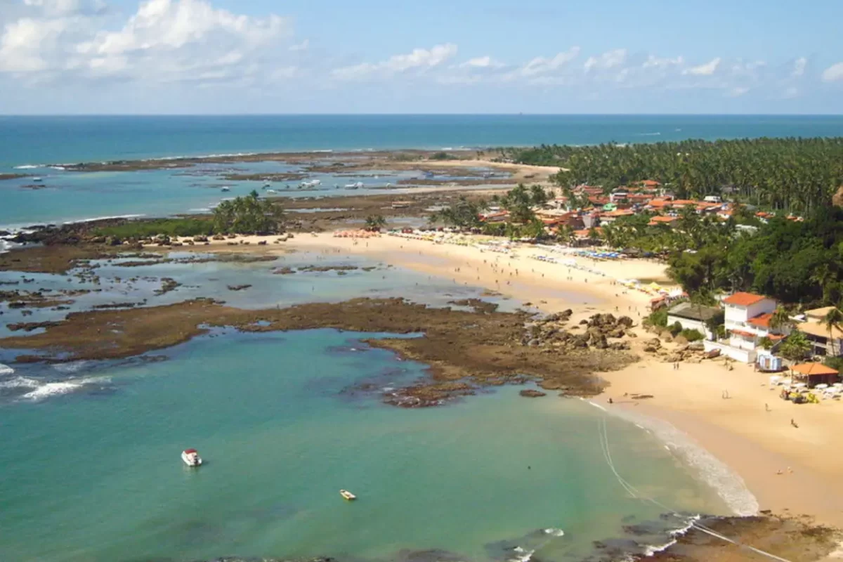 Morro de São Paulo, BA, destino com praias paradisíacas