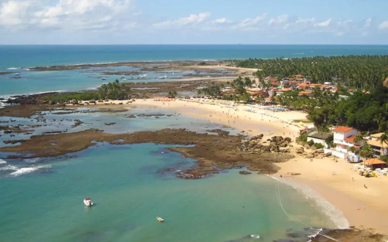Morro de São Paulo, BA, destino com praias paradisíacas