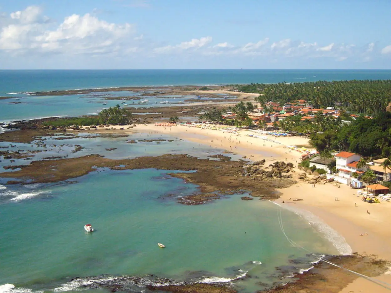 Morro de São Paulo, BA, destino com praias paradisíacas