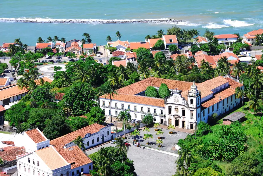 Mosteiro de São Bento de Olinda, um dos principais pontos turísticos de Pernambuco