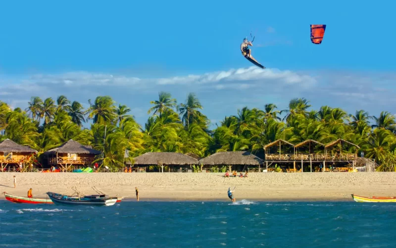 Praia de Barra Grande, no Piauí, destino turístico no litoral