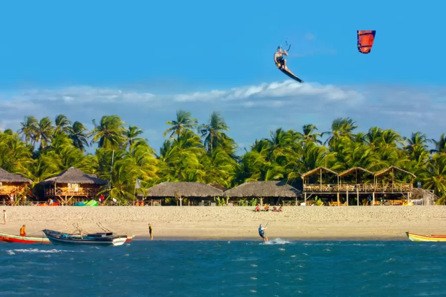Praia de Barra Grande, no Piauí, destino turístico no litoral