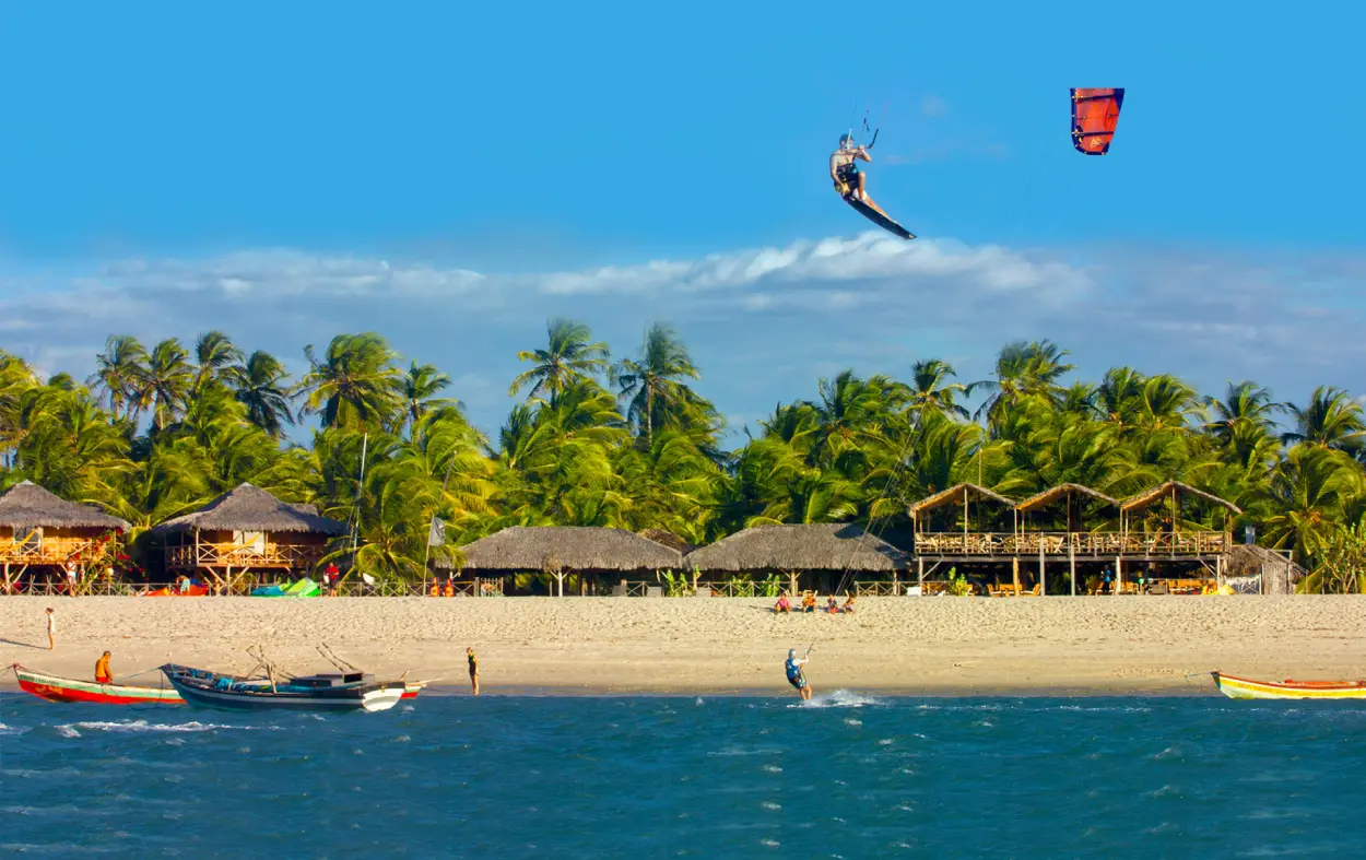Praia de Barra Grande, no Piauí, destino turístico no litoral