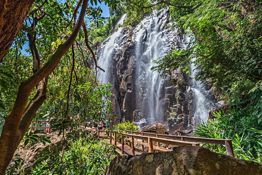 Entre trilhas e quedas d’água, o Recanto das Cachoeiras é um dos destaques do turismo em Brotas, São Paulo