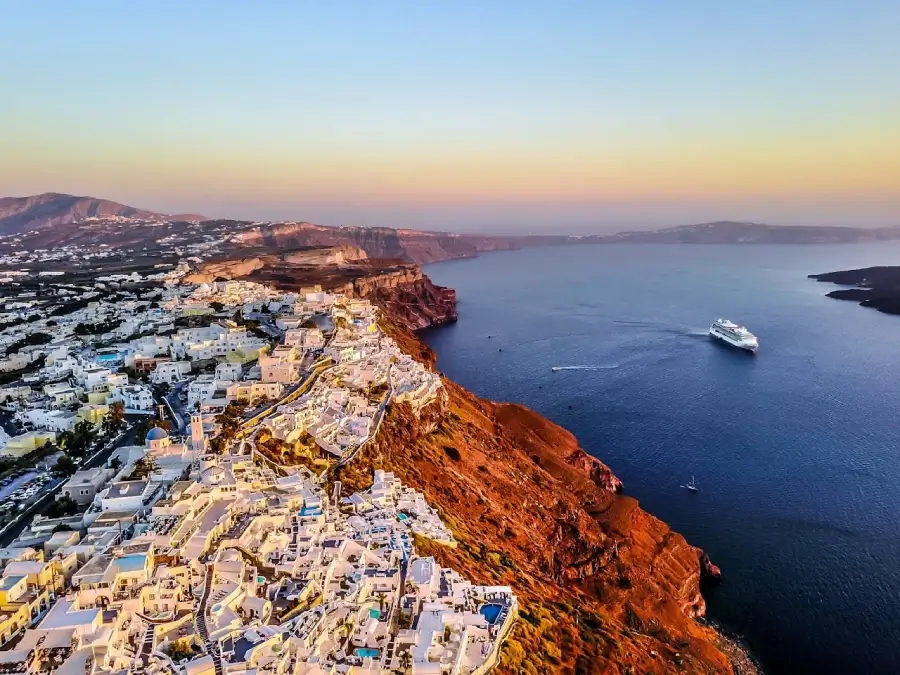 Pontos turísticos de Santorini