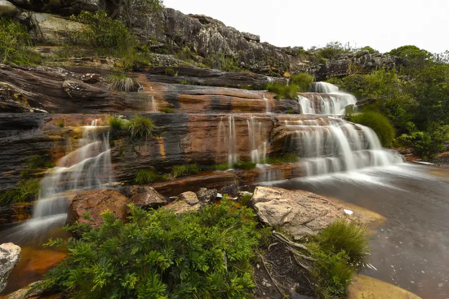 Cachoeira Sentinela no Parque Estadual do Biribiri, em Diamantina, Minas Gerais