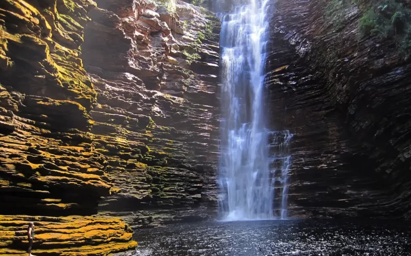 Buracão na Chapada Diamantina, na Bahia destino de ecoturismo