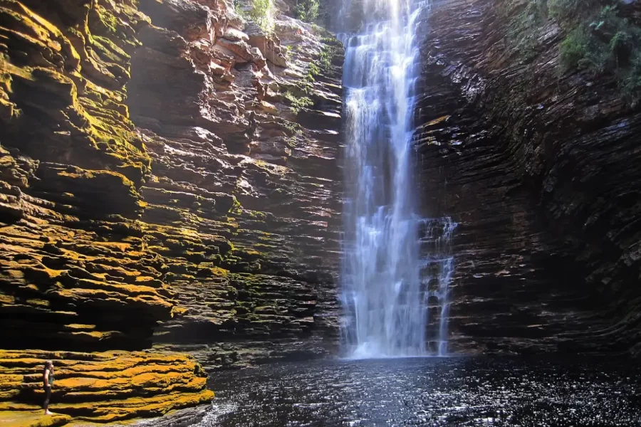 Buracão na Chapada Diamantina, na Bahia destino de ecoturismo