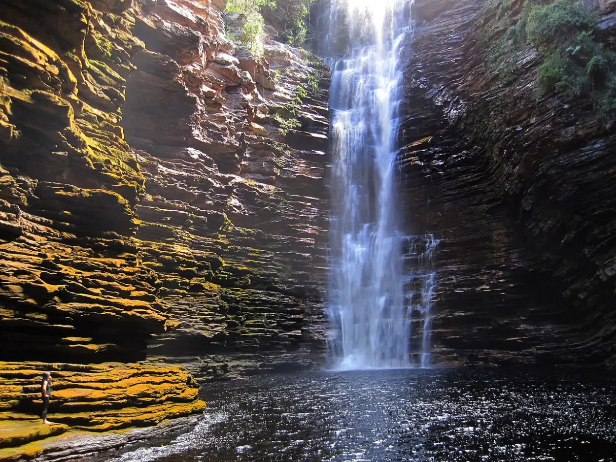 Buracão na Chapada Diamantina, na Bahia destino de ecoturismo