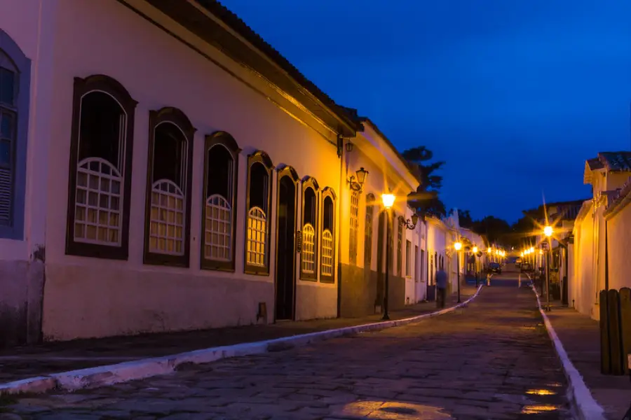 Centro Histórico da Cidade de Goiás com casarões e ruas históricas para passeio
