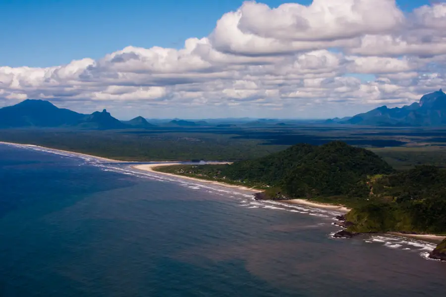 Juréia Itatins, em Peruíbe, SP, área de preservação ambiental