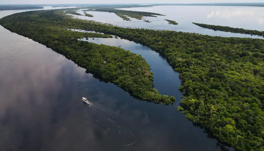 Arquipélago de Anavilhanas em Novo Airão, Amazonas