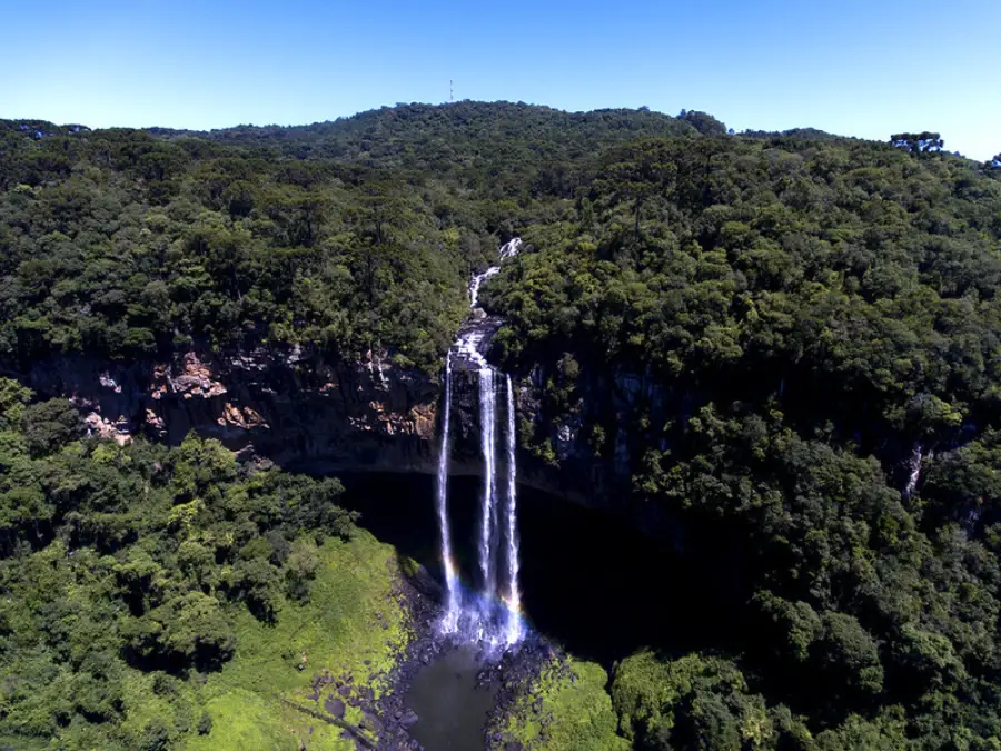 O Parque Estadual do Caracol, em Canela, é um dos principais atrativos naturais da Serra Gaúcha