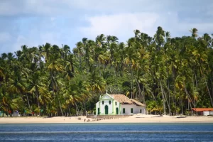 Praia dos Carneiros em Tamandaré, litoral sul de Pernambuco
