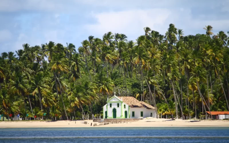 Praia dos Carneiros em Tamandaré, litoral sul de Pernambuco