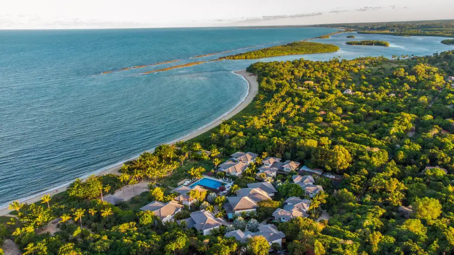 Santo André, vilarejo tranquilo no litoral da Bahia