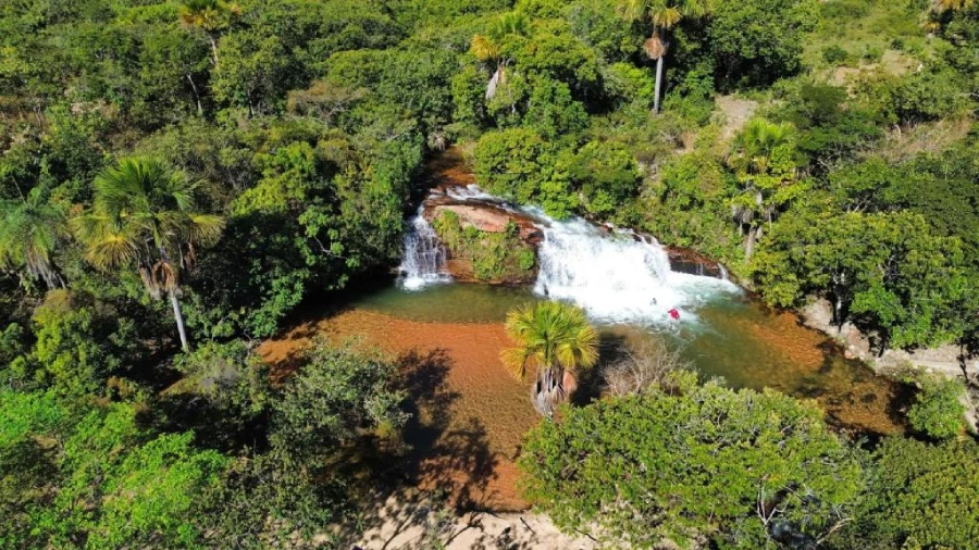 Cachoeira em Serra Negra