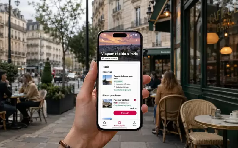 App de viagens Civitatis
