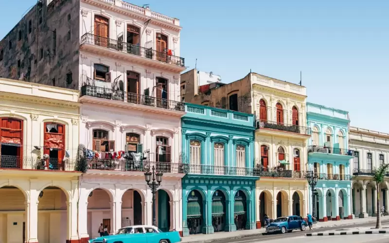 Paisagem histórica de Havana, em Cuba