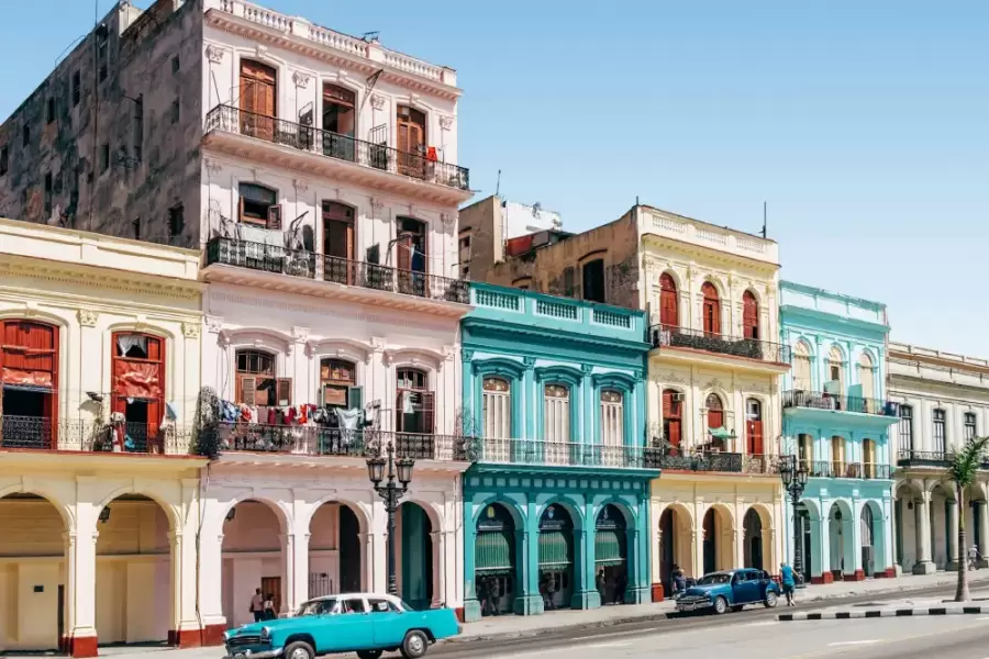 Paisagem histórica de Havana, em Cuba