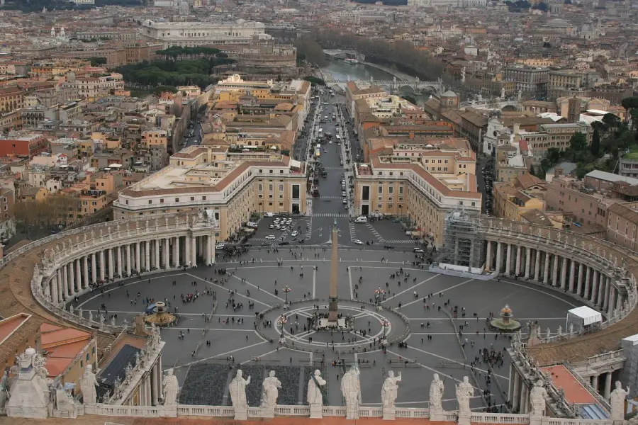 Ponto turístico do o Vaticano