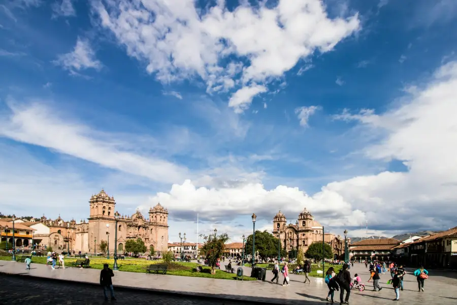 Paisagem de Cusco, capital histórica do Peru