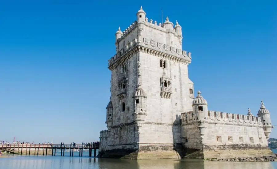 Bairros históricos e arquitetura de Lisboa, em Portugal